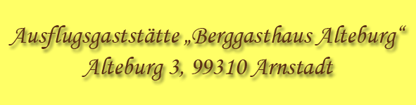 Name Berggasthaus